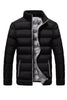 Men's Cozy Stand Collar Padded Jacket - Autumn/Winter Outdoor Essential