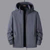 Waterproof Hooded Men's Jacket for Autumn Outdoor Activities