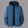 Waterproof Hooded Men's Jacket for Autumn Outdoor Activities