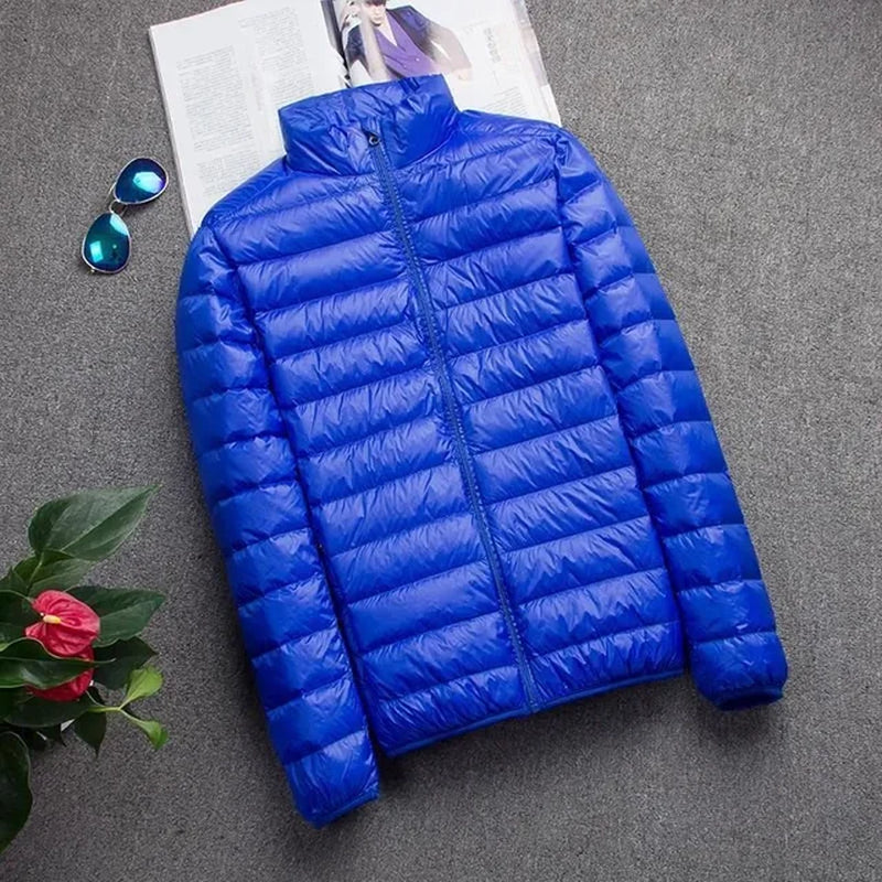 Men's Hooded Downcotton-Padded Winter Coat for Casual Style and Warmth